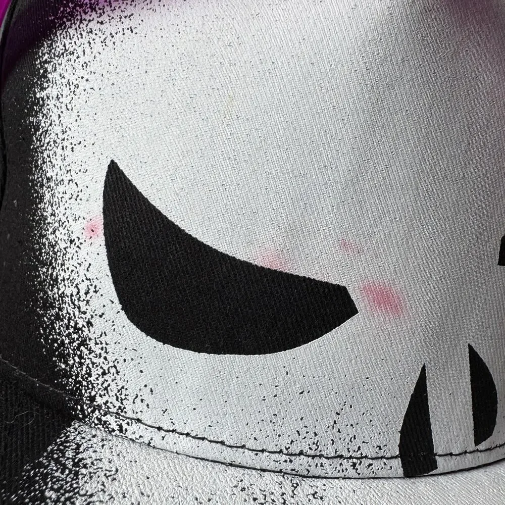 Men's Marvel Punisher Skull BlackWhite Cap Snapback Cotton Casual Outdoor Hat OS